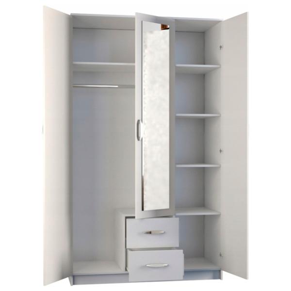 Dulap TopEshop Romana 120 x 52 x 205 / PAL / White photo 2