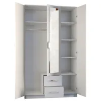 Dulap TopEshop Romana 120 x 52 x 205 / PAL / White photo 2
