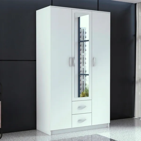 Dulap TopEshop Romana 120 x 52 x 205 / PAL / White photo 3