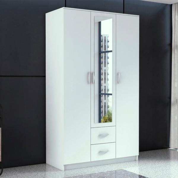 Dulap TopEshop Romana 120 x 52 x 205 / PAL / White photo 3
