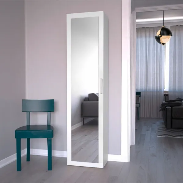 Шкаф TopEshop Duo  x 35см x 180 / ЛДСП / White photo 3