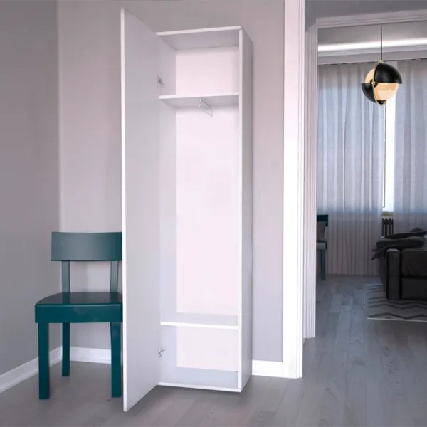 Шкаф TopEshop Duo  x 35см x 180 / ЛДСП / White photo 4