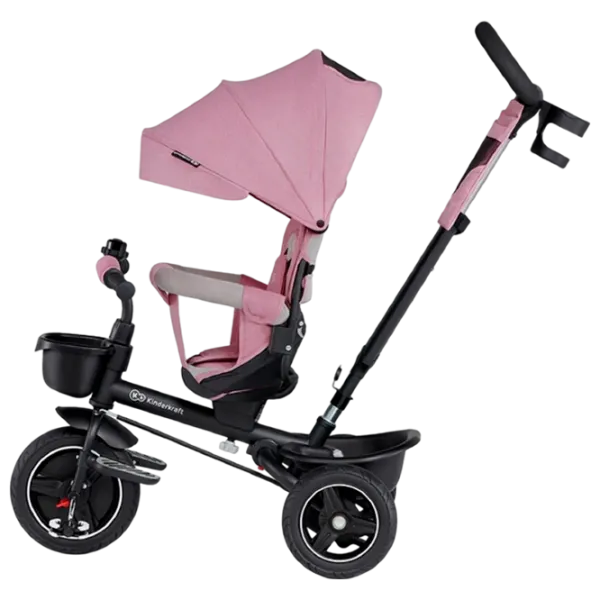 Трицикл KinderKraft Spinstep 25 кг/ Pink photo 2 Трицикл KinderKraft Spinstep 25 кг/ Pink photo 2