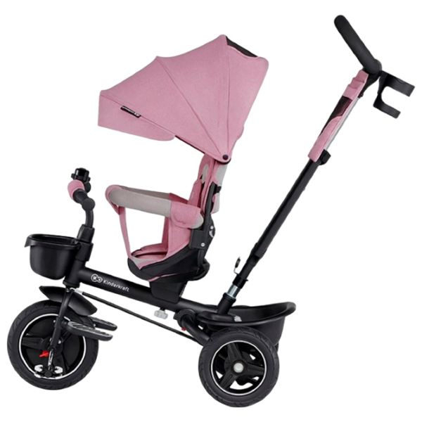 Трицикл KinderKraft Spinstep 25 кг/ Pink photo 2 Трицикл KinderKraft Spinstep 25 кг/ Pink photo 2