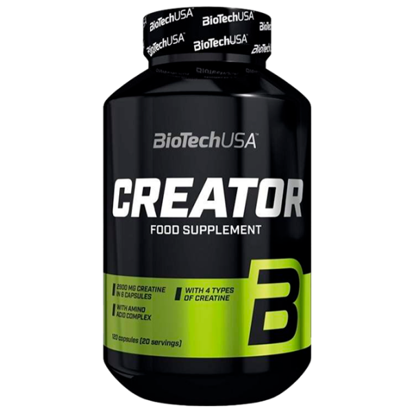 Creatină BioTechUSA Creator (5999076251834) 120 photo 1