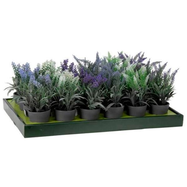 Искусственное растение NVT 18407 Green/ Высота (см) - 20 photo 2