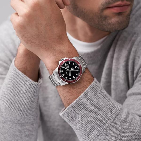 Наручные часы для мужчин FOSSIL Blue Dive Кварцевый/ 42 мм photo 4