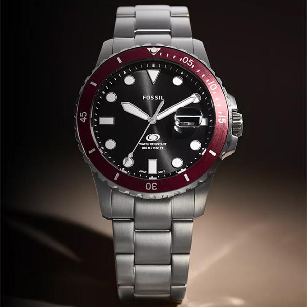 Наручные часы для мужчин FOSSIL Blue Dive Кварцевый/ 42 мм photo 5