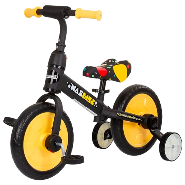 Bicicletă fără pedale Chipolino Max Bike 10" Metal/ Yellow photo 1 Bicicletă fără pedale Chipolino Max Bike 10" Metal/ Yellow photo 1
