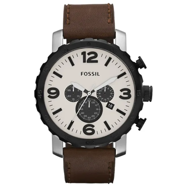 Наручные часы для мужчин FOSSIL Nate Chronograph Кварцевый/ 50 мм photo 1 Наручные часы для мужчин FOSSIL Nate Chronograph Кварцевый/ 50 мм photo 1