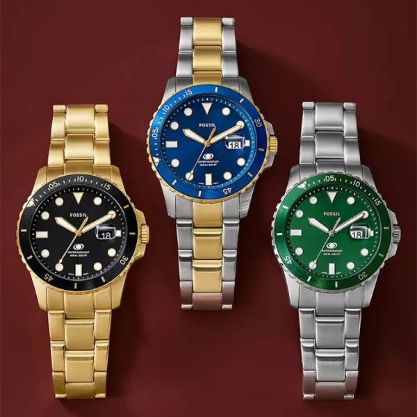 Ceas de mână pentru bărbați FOSSIL Blue Dive Cuarț/ 42 mm photo 5 Ceas de mână pentru bărbați FOSSIL Blue Dive Cuarț/ 42 mm photo 5