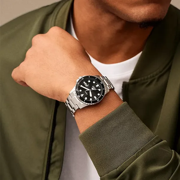 Наручные часы для мужчин FOSSIL Blue Dive Кварцевый/ 42 мм photo 4 Наручные часы для мужчин FOSSIL Blue Dive Кварцевый/ 42 мм photo 4