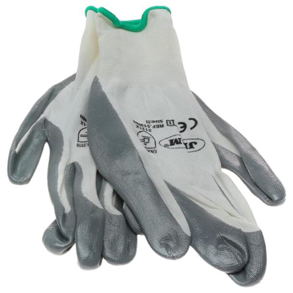 Защитные перчатки JBM nitrile gloves Нитрил/ Grey photo 1 Защитные перчатки JBM nitrile gloves Нитрил/ Grey photo 1