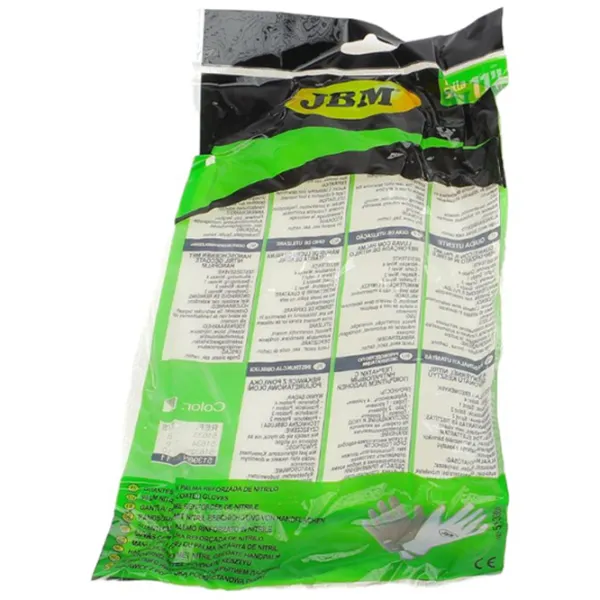 Защитные перчатки JBM nitrile gloves Нитрил/ Grey photo 4 Защитные перчатки JBM nitrile gloves Нитрил/ Grey photo 4