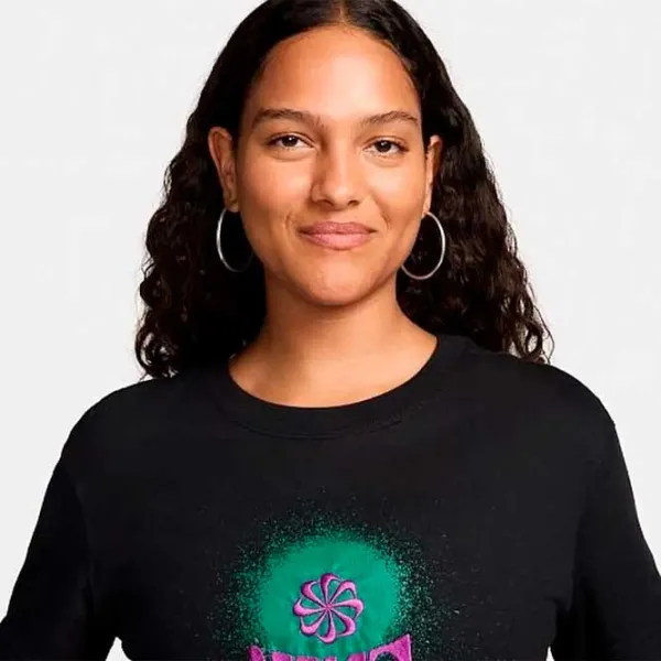 Футболка для женщин Nike W Nsw Tee Oc1 Eday 100% хлопок/ Black photo 4