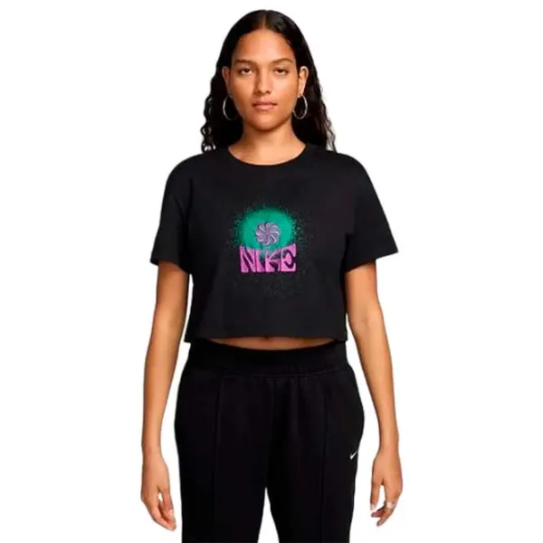 Футболка для женщин Nike W Nsw Tee Oc1 Eday 100% хлопок/ Black photo 1