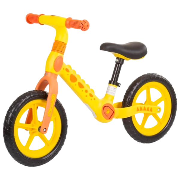 Беговел Chipolino Дино 12" 12" Металл/ Желтый photo 1 Беговел Chipolino Дино 12" 12" Металл/ Желтый photo 1