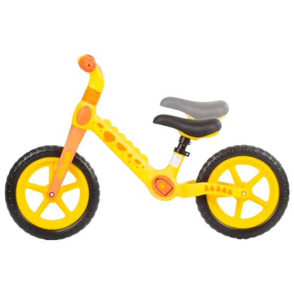 Беговел Chipolino Дино 12" 12" Металл/ Желтый photo 2 Беговел Chipolino Дино 12" 12" Металл/ Желтый photo 2