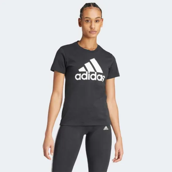 Tricou pentru femei Adidas ADGL0722 100% bumbac/ Black photo 3