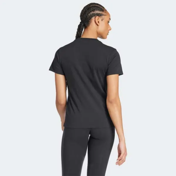 Tricou pentru femei Adidas ADGL0722 100% bumbac/ Black photo 5