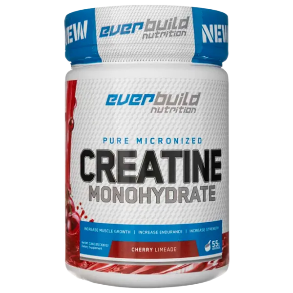 Creatină EverBuild Creatine Monohydrate (850010600598) 300 g photo 1 Creatină EverBuild Creatine Monohydrate (850010600598) 300 g photo 1