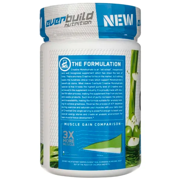 Креатин EverBuild Creatine Monohydrate (850010600604) 300 г photo 3 Креатин EverBuild Creatine Monohydrate (850010600604) 300 г photo 3