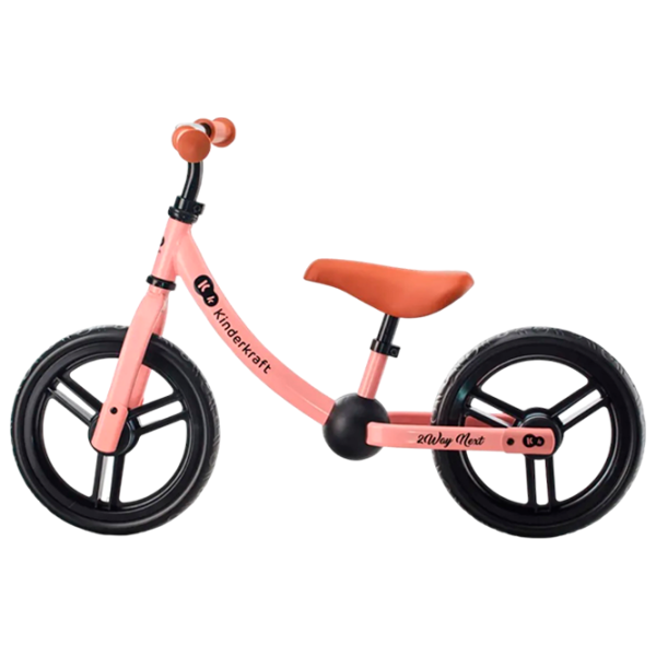 Bicicletă fără pedale KinderKraft 2Way Next 11" 11" Metal/ Pink photo 3 Bicicletă fără pedale KinderKraft 2Way Next 11" 11" Metal/ Pink photo 3