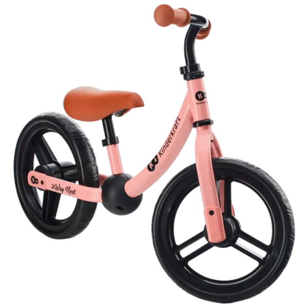 Bicicletă fără pedale KinderKraft 2Way Next 11" 11" Metal/ Pink photo 5 Bicicletă fără pedale KinderKraft 2Way Next 11" 11" Metal/ Pink photo 5