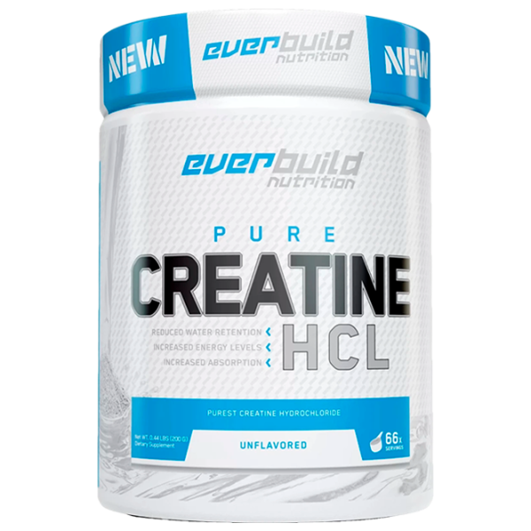 Creatină EverBuild Creatine HCL (853907008897) 200 g photo 1 Creatină EverBuild Creatine HCL (853907008897) 200 g photo 1