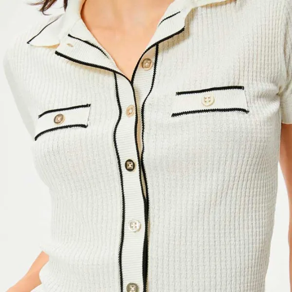 Футболка для женщин Koton 4SAK90118HT 100% полиэстер/ White photo 3