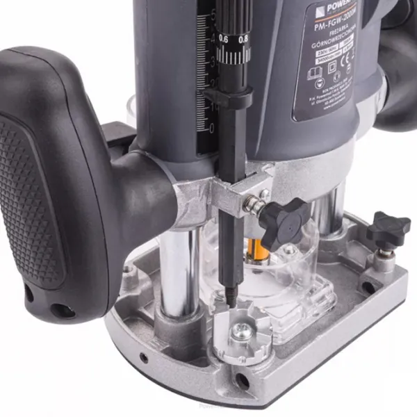 Maşina de frezat Powermat PM-FGW-2000M 2000 W/ Gray photo 4