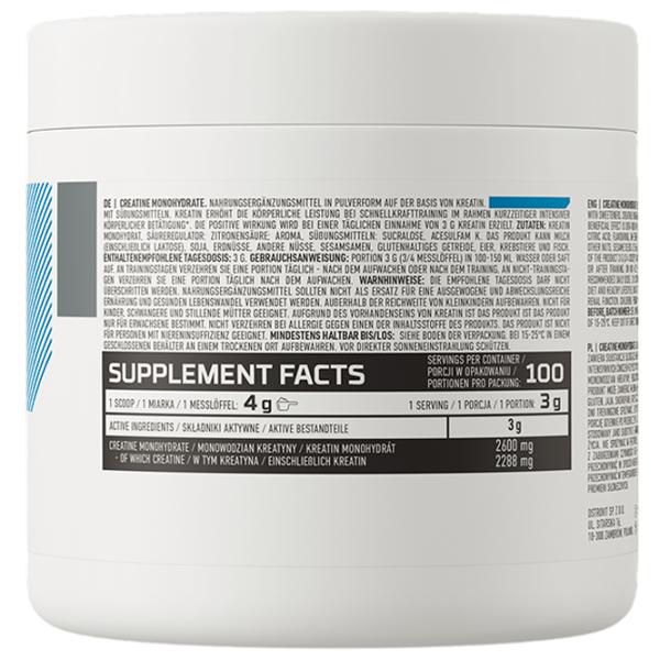 Creatină OstroVit Creatine Monohydrate (5902232617603) 300 g photo 3 Creatină OstroVit Creatine Monohydrate (5902232617603) 300 g photo 3