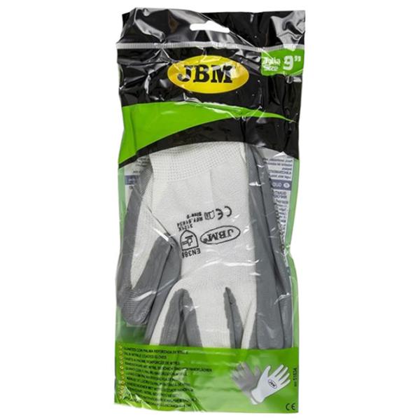 Mănuși de protecție JBM nitrile gloves Nitril/ Grey photo 2 Mănuși de protecție JBM nitrile gloves Nitril/ Grey photo 2