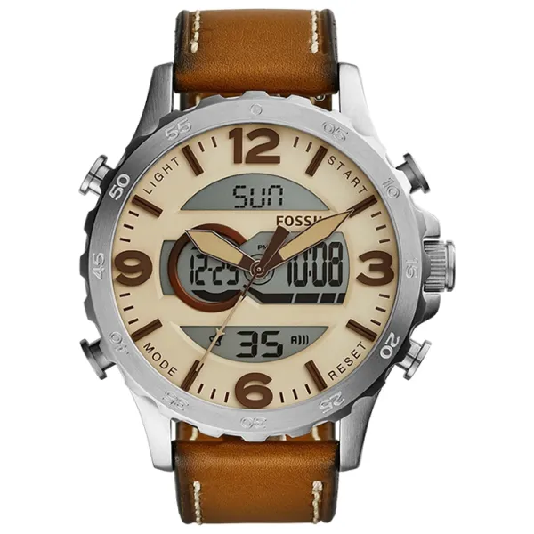 Наручные часы для мужчин FOSSIL Nate Кварцевый/ 50 мм photo 1 Наручные часы для мужчин FOSSIL Nate Кварцевый/ 50 мм photo 1