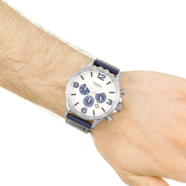 Ceas de mână pentru bărbați FOSSIL Nate Chronograph Cuarț/ 50 mm photo 4 Ceas de mână pentru bărbați FOSSIL Nate Chronograph Cuarț/ 50 mm photo 4