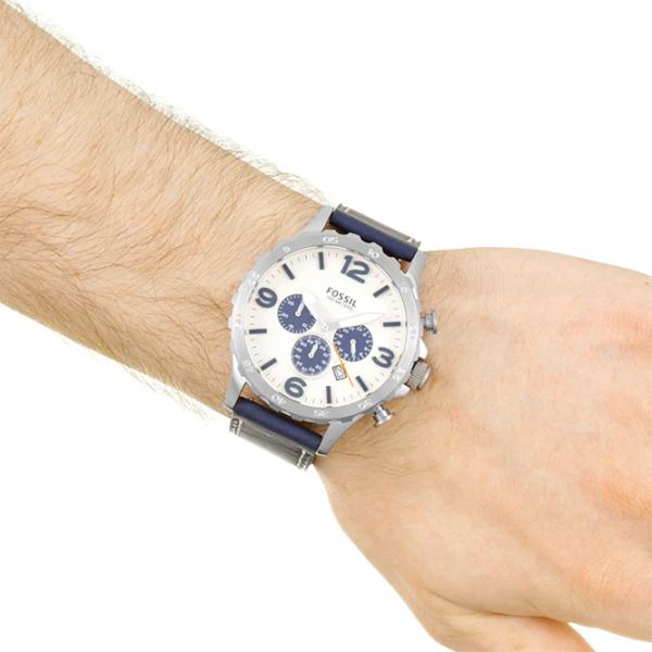 Ceas de mână pentru bărbați FOSSIL Nate Chronograph Cuarț/ 50 mm photo 4 Ceas de mână pentru bărbați FOSSIL Nate Chronograph Cuarț/ 50 mm photo 4