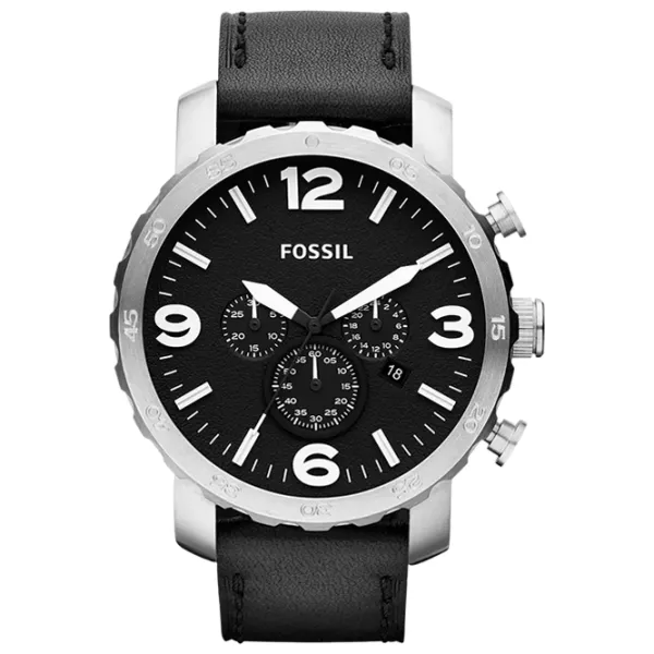 Наручные часы для мужчин FOSSIL Nate Chronograph Кварцевый/ 50 мм photo 1 Наручные часы для мужчин FOSSIL Nate Chronograph Кварцевый/ 50 мм photo 1
