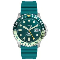 Ceas de mână pentru bărbați FOSSIL Blue GMT Oasis Cuarț/ 46 mm