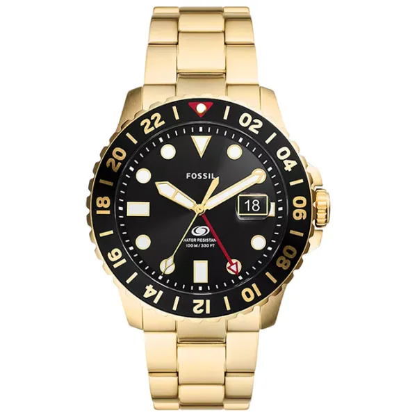 Наручные часы для мужчин FOSSIL Blue GMT Кварцевый/ 46 мм photo 1