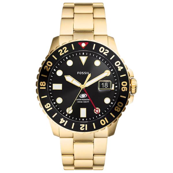 Наручные часы для мужчин FOSSIL Blue GMT Кварцевый/ 46 мм photo 1