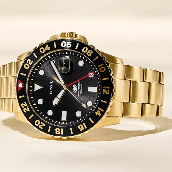 Наручные часы для мужчин FOSSIL Blue GMT Кварцевый/ 46 мм photo 4