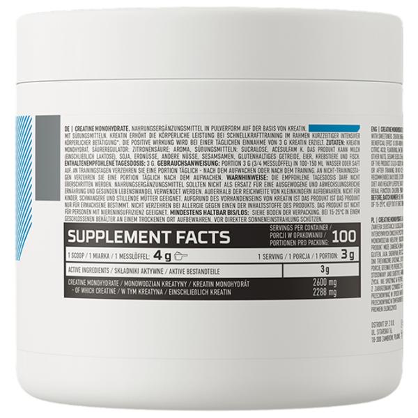 Creatină OstroVit Creatine Monohydrate (5902232611489) 300 g photo 3 Creatină OstroVit Creatine Monohydrate (5902232611489) 300 g photo 3