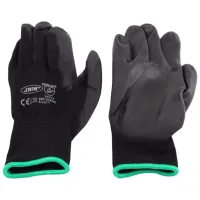 Mănuși de protecție JBM Polyurethane gloves Poliuretan/ Black