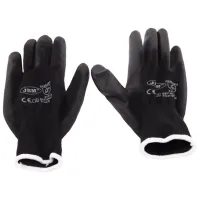 Mănuși de protecție JBM Polyurethane gloves Poliuretan/ Black