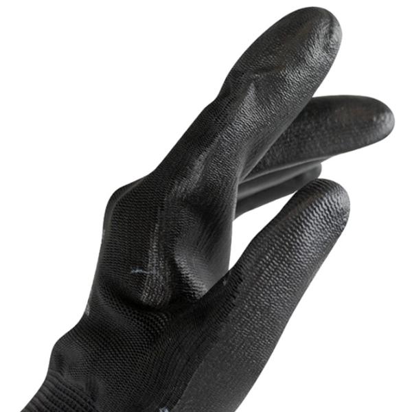 Mănuși de protecție JBM Polyurethane gloves Poliuretan/ Black photo 3 Mănuși de protecție JBM Polyurethane gloves Poliuretan/ Black photo 3