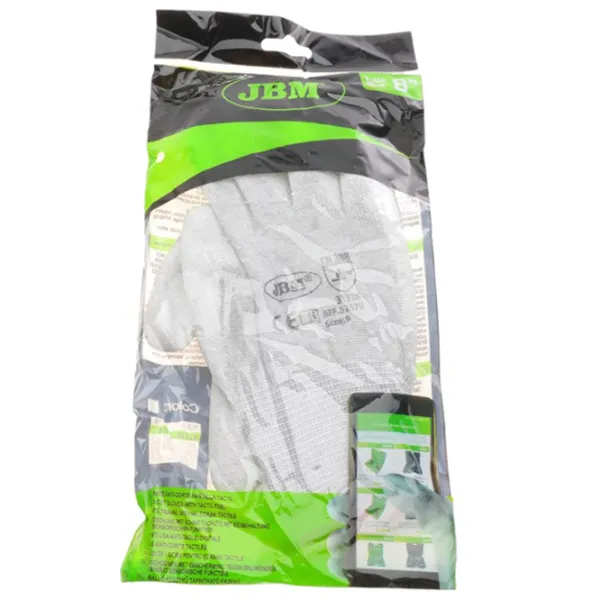 Защитные перчатки JBM Polyurethane gloves Полиуретан/ White photo 1 Защитные перчатки JBM Polyurethane gloves Полиуретан/ White photo 1