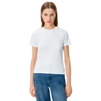 Tricou pentru femei Koton 4SAK50009EK 97% bumbac/ White