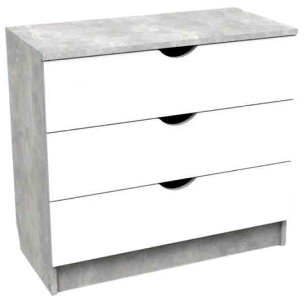 Комод ML-Mobila Junior 6 72.6 x 80 x 40см/ ДСП/ Белый photo 1 Комод ML-Mobila Junior 6 72.6 x 80 x 40см/ ДСП/ Белый photo 1