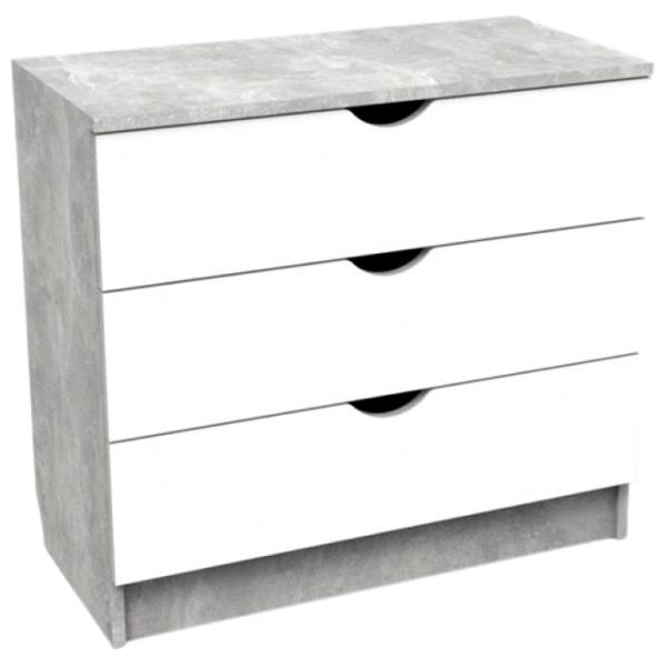 Комод ML-Mobila Junior 6 72.6 x 80 x 40см/ ДСП/ Белый photo 1 Комод ML-Mobila Junior 6 72.6 x 80 x 40см/ ДСП/ Белый photo 1