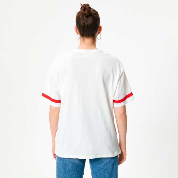 Tricou pentru femei Koton 4SAL10150IK 100% bumbac/ White photo 4 Tricou pentru femei Koton 4SAL10150IK 100% bumbac/ White photo 4